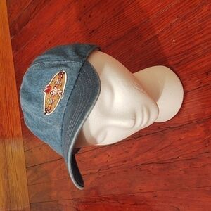 The Powerpuff Girls Embroidered Denim Baseball Cap